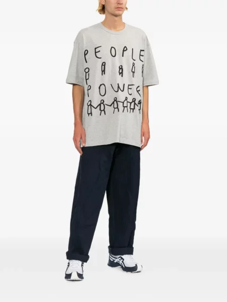 Μπλούζα Comme Des Garçons Shirt με σχέδιο γκρι