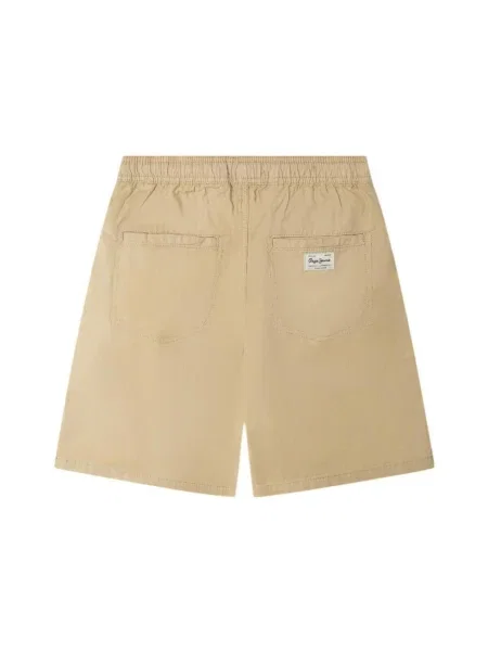 Gyerek farmer rövidnadrág Pepe Jeans bézs