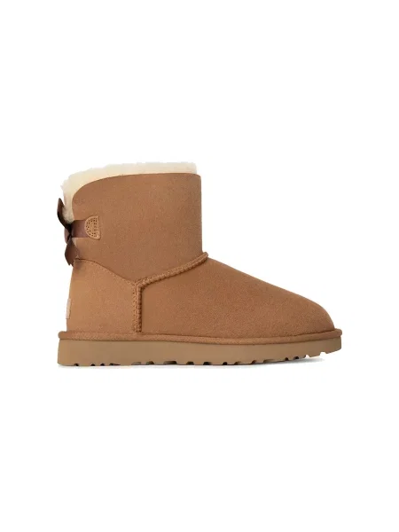 UGG śniegowce Mini Bailey Bow II brązowe