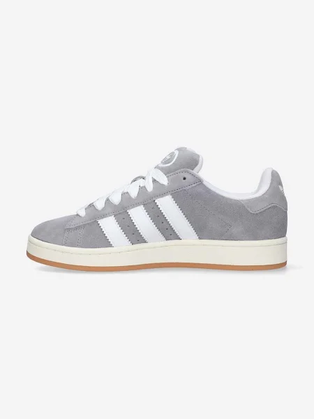 Adidas Originals velúr sportcipő Campus S szürke