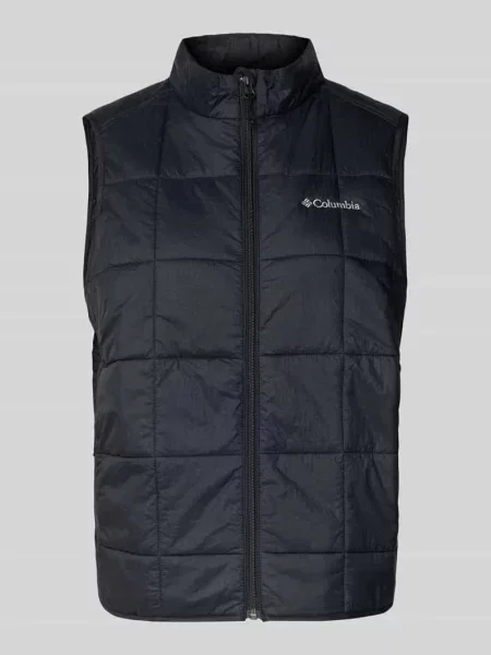 Kamizelka pikowana ze stójką model ‘SIENNA’ Columbia czarna