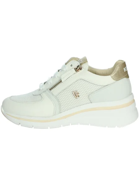 Pantofi Keys alb