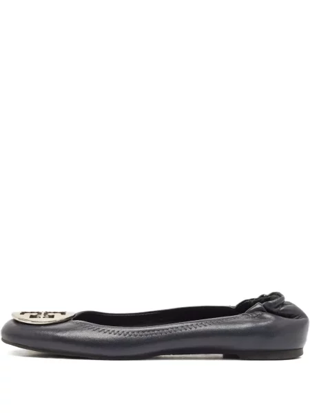 Balerini Tory Burch din piele negru