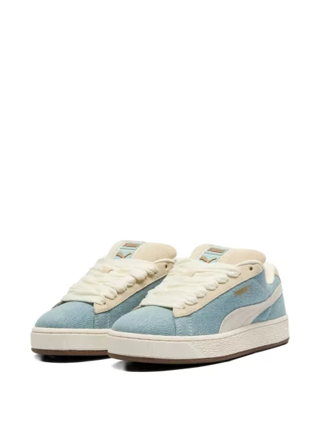 Sneakerși Puma Suede din piele de căprioară albastru