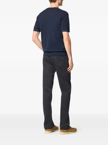 Traperice ravnih nogavica Jacob Cohën plava