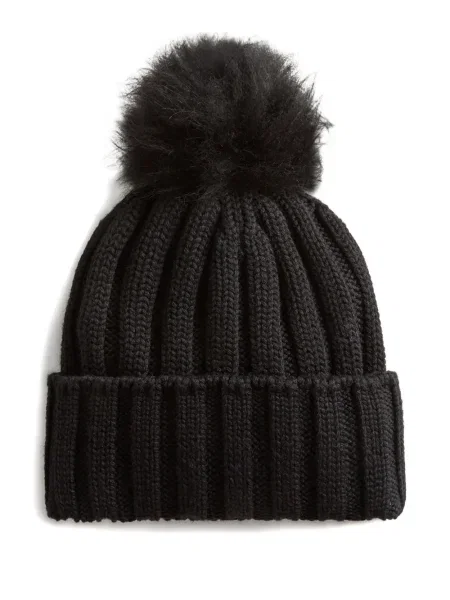 Czapka dziecięca Woolrich czarna