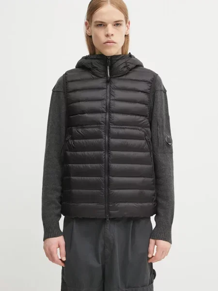 C.P. Company Vestă elegantă Regular Fit negru