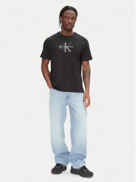Calvin Klein Jeans Tričko Hero šedá / černá bílá