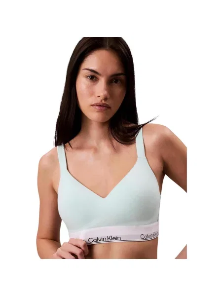 Sutien bralette Calvin Klein Jeans verde
