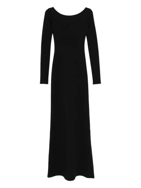 Rochie Xenia Magera cu spatele deschis de costum negru