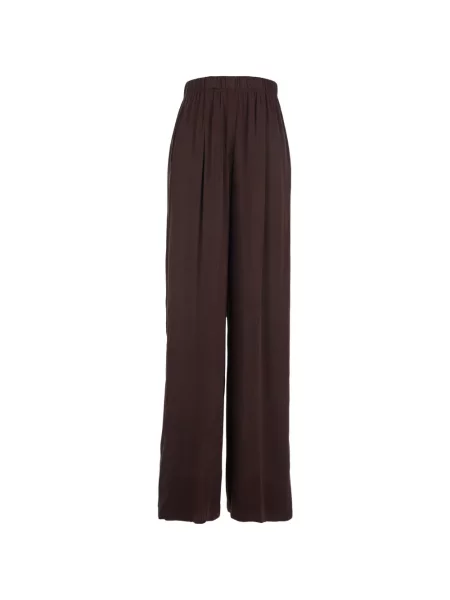Pantaloni Jucca plisate maro