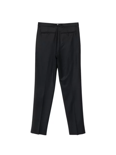 Pantaloni Lardini de lână albastru