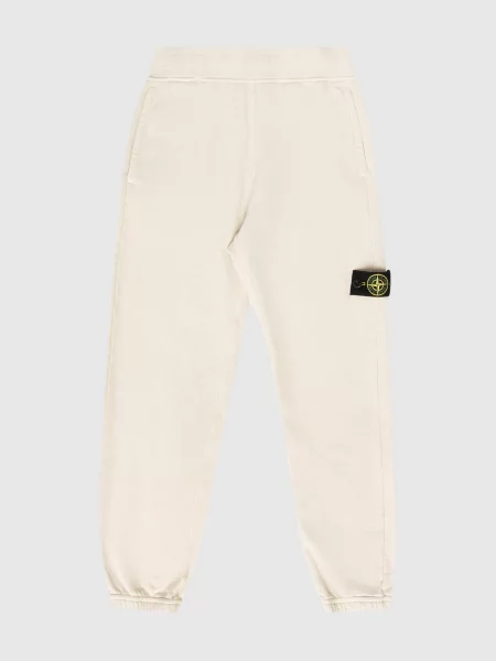 Джогери з логотипом Stone Island бежеві