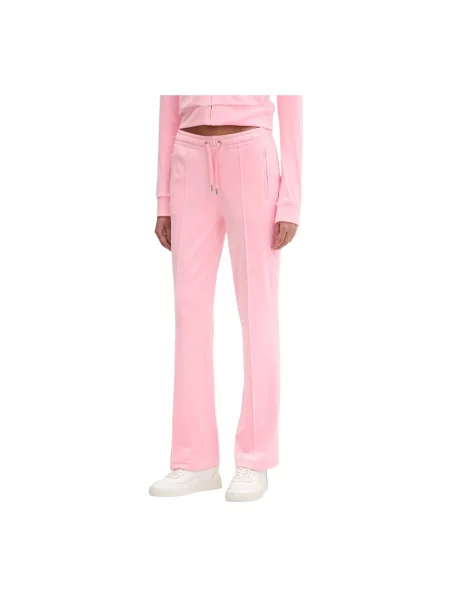 Spodnie Juicy Couture różowe