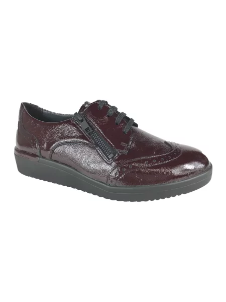 Sneakersy Solidus skórzane brązowe
