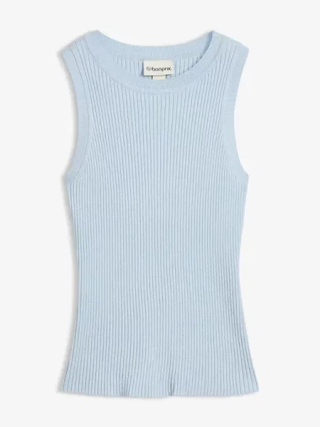 Top Bonprix niebieski