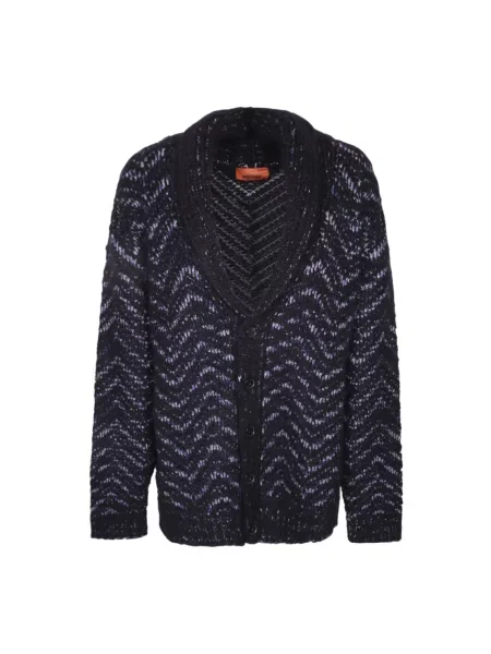 Kardigan Missoni niebieski