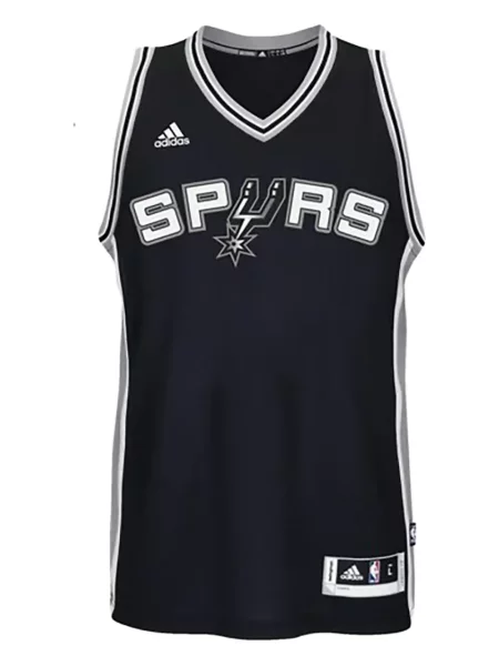 Tricou polo Adidas cu dungi alergare cu autograf negru