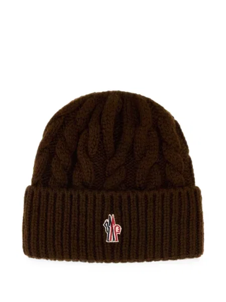 Căciulă Moncler Grenoble tricotate maro