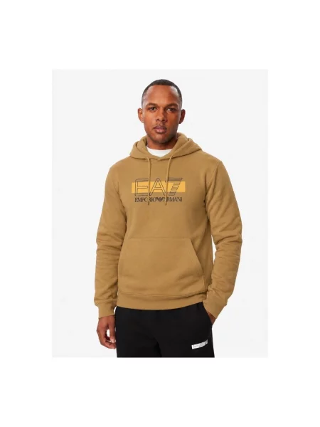 Mikina Emporio Armani Ea7 žltá