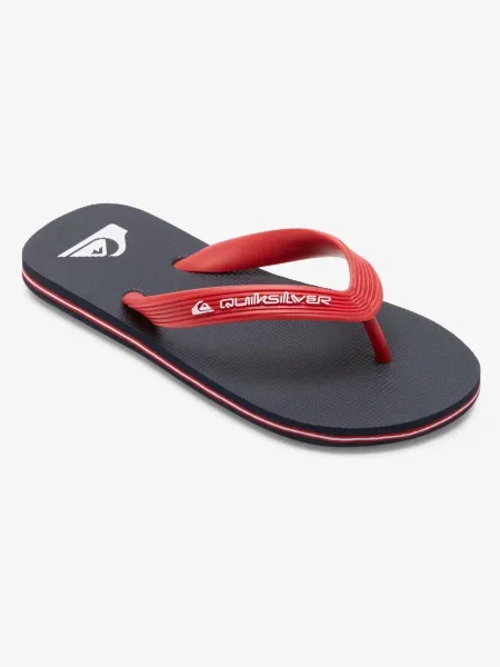 Șlapi copii Quiksilver gri