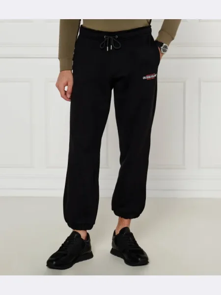 Guess Jeans Pantaloni de trening negru