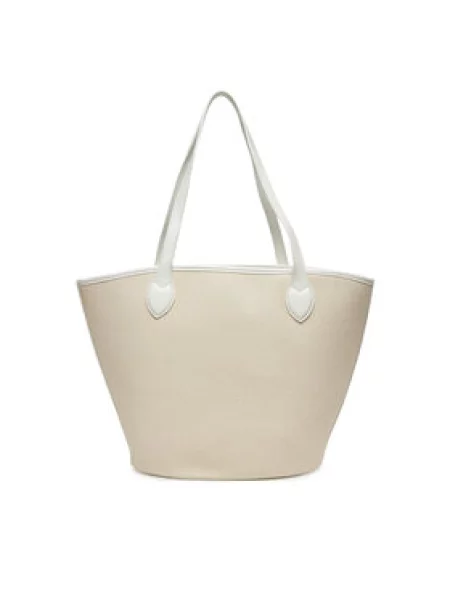 VALENTINO Shopper torba Covent / svijetla bež bijela