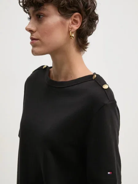 Tommy Hilfiger Блуза черен