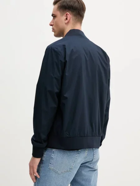 Calvin Klein Átmeneti dzseki MATTE tengerészkék kék