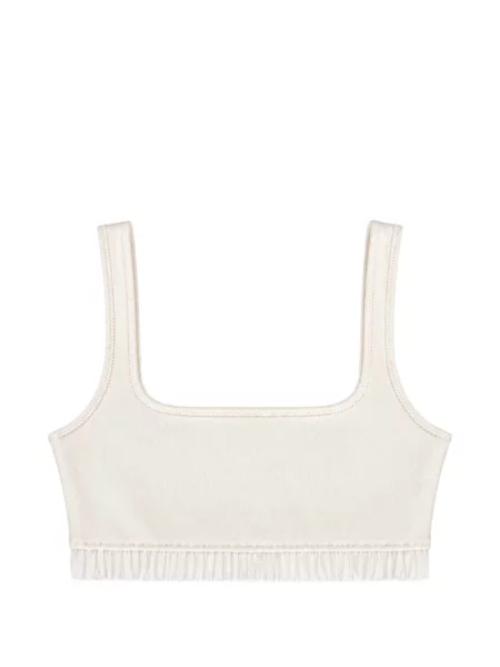 Sutien bralette Entire Studios cu autograf