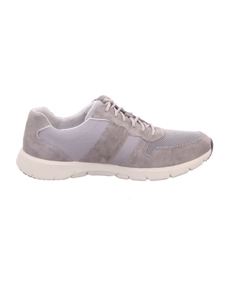 Sneakersy Camel Active w jednolitym kolorze szare