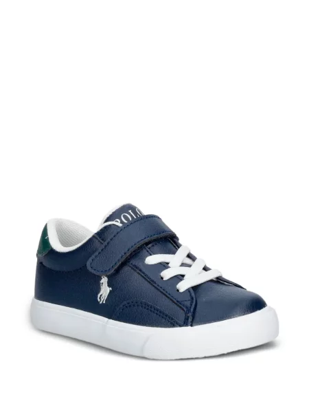 Sneakersy dziecięce Polo Ralph Lauren niebieskie