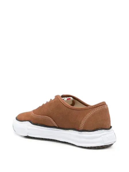 Sneakerși Maison Mihara Yasuhiro din piele de căprioară maro