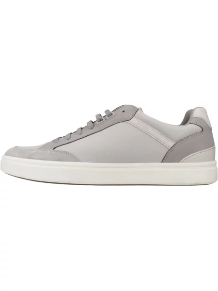 Sneakersy Geox skórzane szare