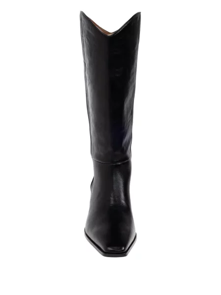 Botine Paris Texas din piele negru
