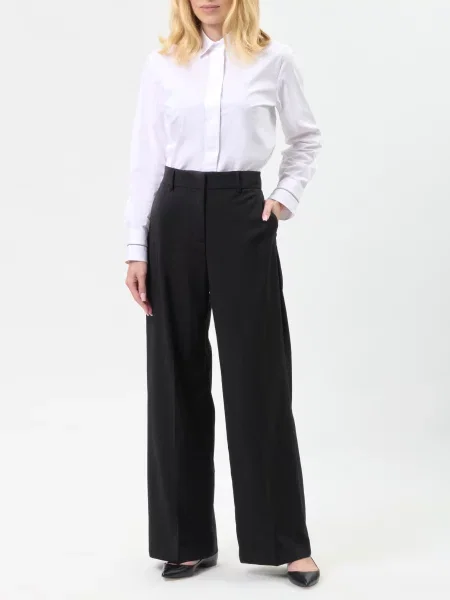 Брюки Weekend Max Mara черные