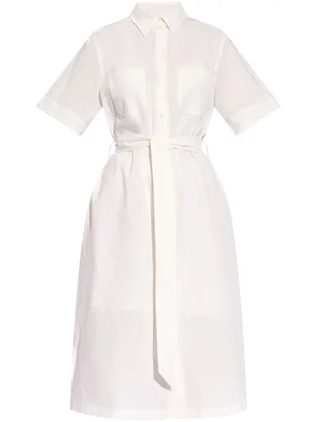 Sukienka koszulowa Maison Kitsune biała