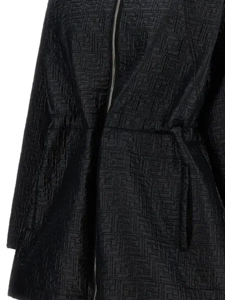 Geacă parka Fendi negru