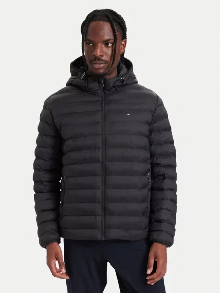TOMMY HILFIGER Přechodná bunda černá