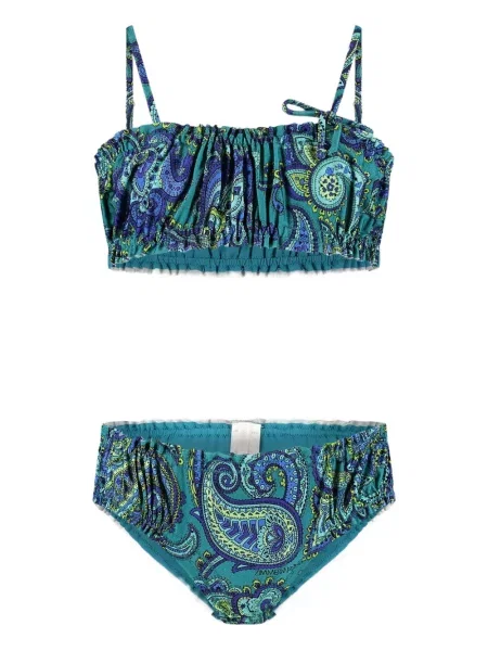 Bikini dziecięce Zimmermann niebieskie