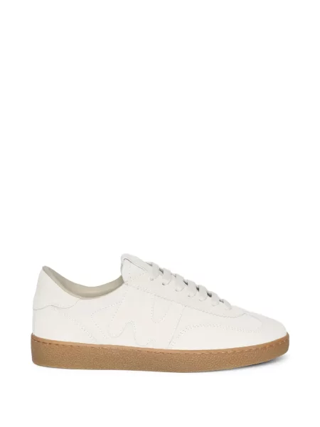 Sneakerși Msgm din piele de căprioară cu autograf