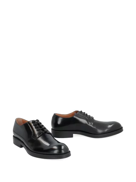 Pantofi derby Tod's cu șireturi din piele negru