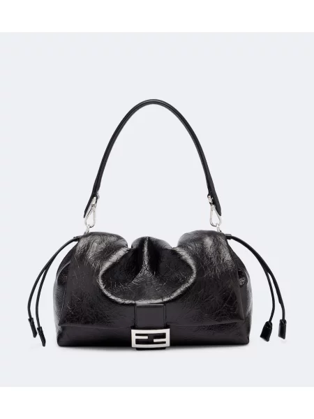 Geantă Fendi din piele negru