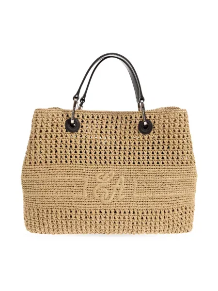 Torebka Emporio Armani beżowa