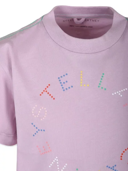 Koszulka dziecięca Stella Mccartney różowa