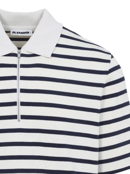 Polo Jil Sander alb
