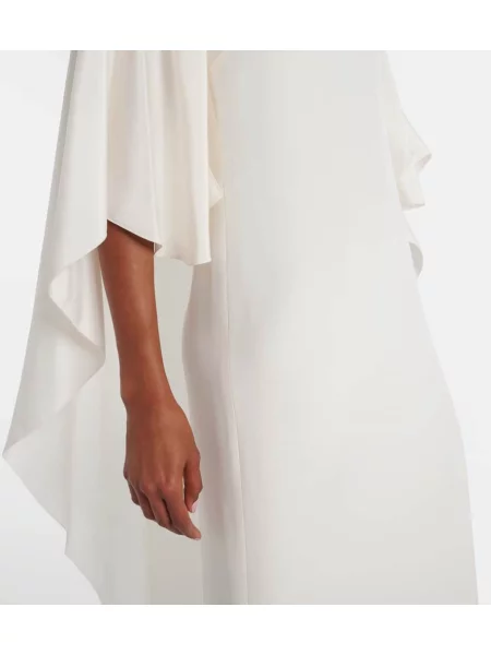 Rochie Max Mara de mătase alb