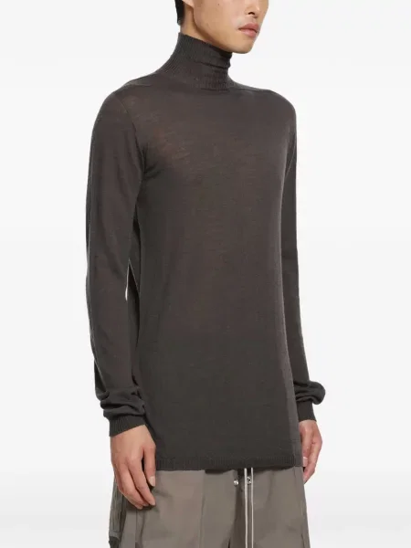 Heláncă Rick Owens de lână maro