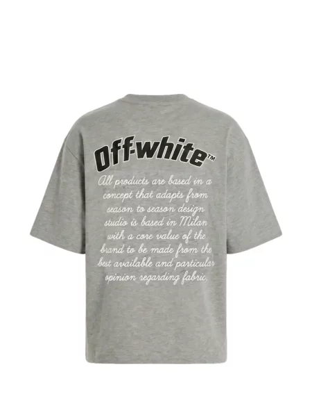 Tricou Off-white cu imagine alb
