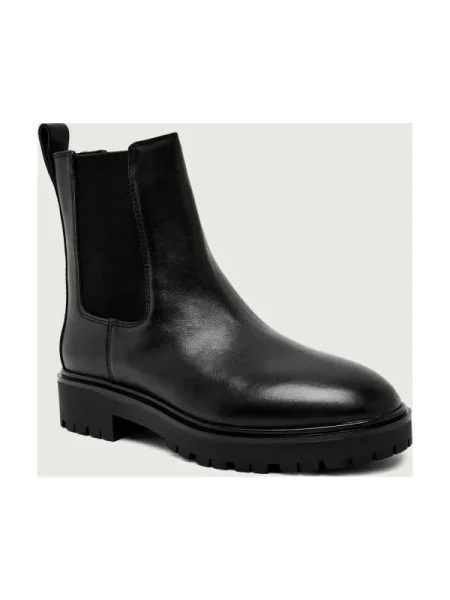 LAUREN RALPH LAUREN De piele ghete chelsea ALLYSON negru